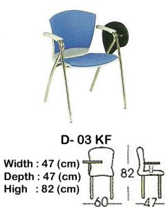 kursi kuliah indachi type d- 03 kf