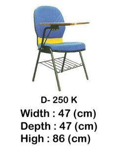 kursi kuliah indachi type d- 250 k