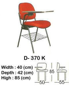 kursi kuliah indachi type d- 370 k