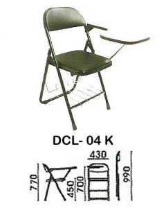 kursi kuliah indachi type dcl- 04 k