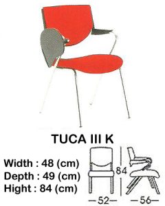 kursi kuliah indachi type tuca III k