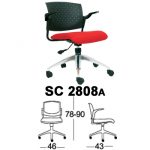 Jual kursi staff & sekretaris chairman type sc 2808a