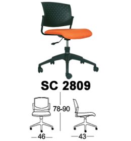 kursi staff & sekretaris chairman type sc 2809