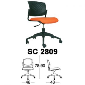 kursi staff & sekretaris chairman type sc 2809