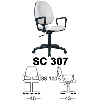 kursi staff & sekretaris chairman type sc 307
