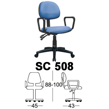 kursi staff & sekretaris chairman type sc 508