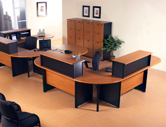 ual Meja Kantor Staff harga murah