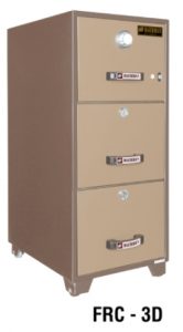 Jual filling cabinet 3 laci tahan api FRC-3D
