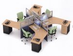 Partisi Kantor Uno 05 Series Slim 4 Staff