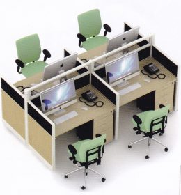 Partisi Kantor Uno 4 Staff