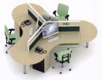 Partisi Kantor Uno 3 Staf