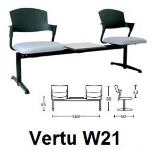 Jual-Savello - Kursi Tunggu type VERTU W21-Murah