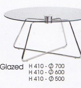 meja Bulat Indachi XO - Glazed