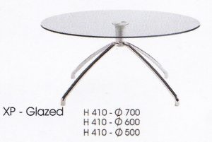 meja Bulat Indachi XP - Glazed