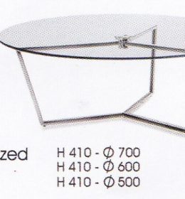 meja Bulat Indachi XS - Glazed