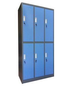 LOKER BESI 6 PINTU. KOZURE KL-6W