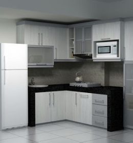 Pembuat kitchen set minimalis di bintaro