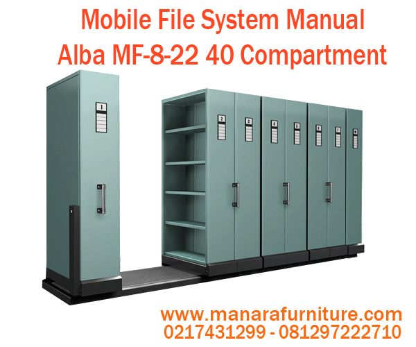 Jual Mobile File System Manual Alba MF-8-22 Harga Murah