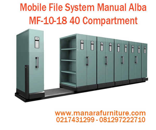 Jual Mobile file Alba MF-10-18 40 Compartment