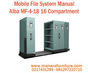 Toko jual Mobile File System Manual Alba MF-4-18 harga murah