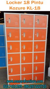 Harga Locker 18 Pintu Kozure KL-18 murah