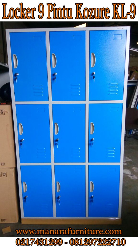 Harga Locker 9 Pintu KOZURE-KL-9