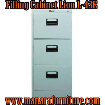 Harga filling cabinet 3 laci lion L-43E