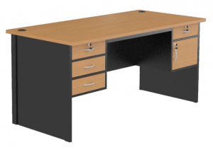 jual Meja kantor orbitrend NST1080 Beech harga murah