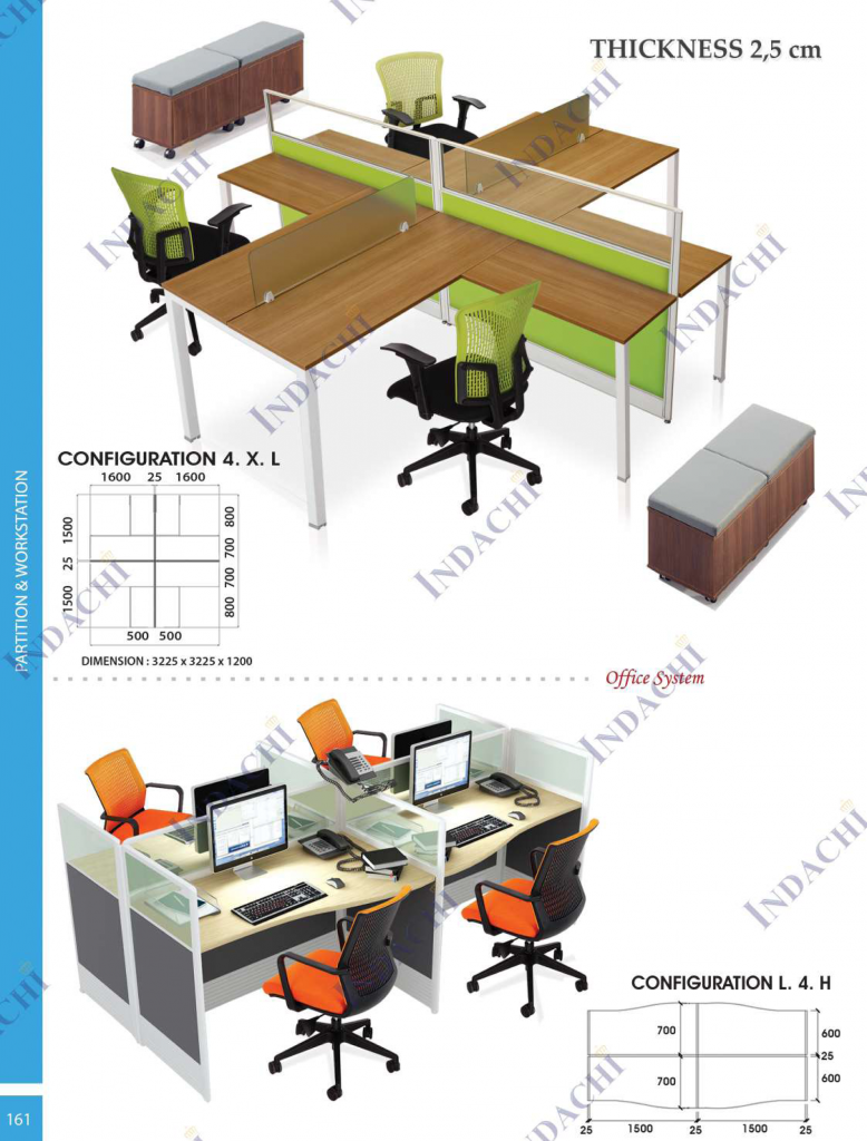 partisi kantor indachi