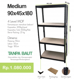 Rak MM Medium 4 level MDF